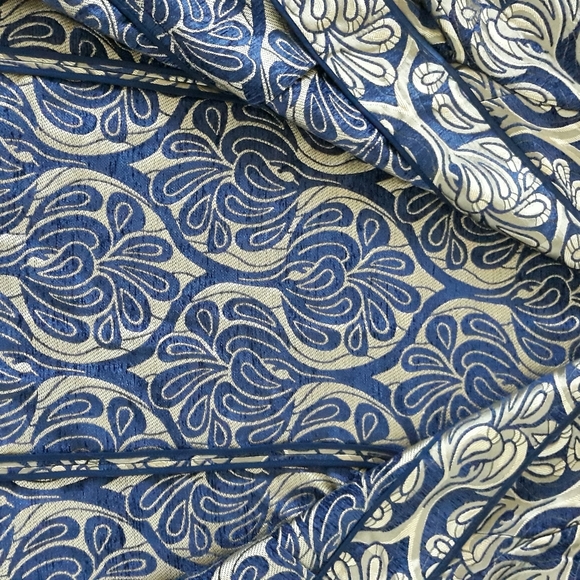 Sigrid Olsen Signature Open Front Blazer Coat Jacket Indigo Combo NWT size M - Picture 10 of 13